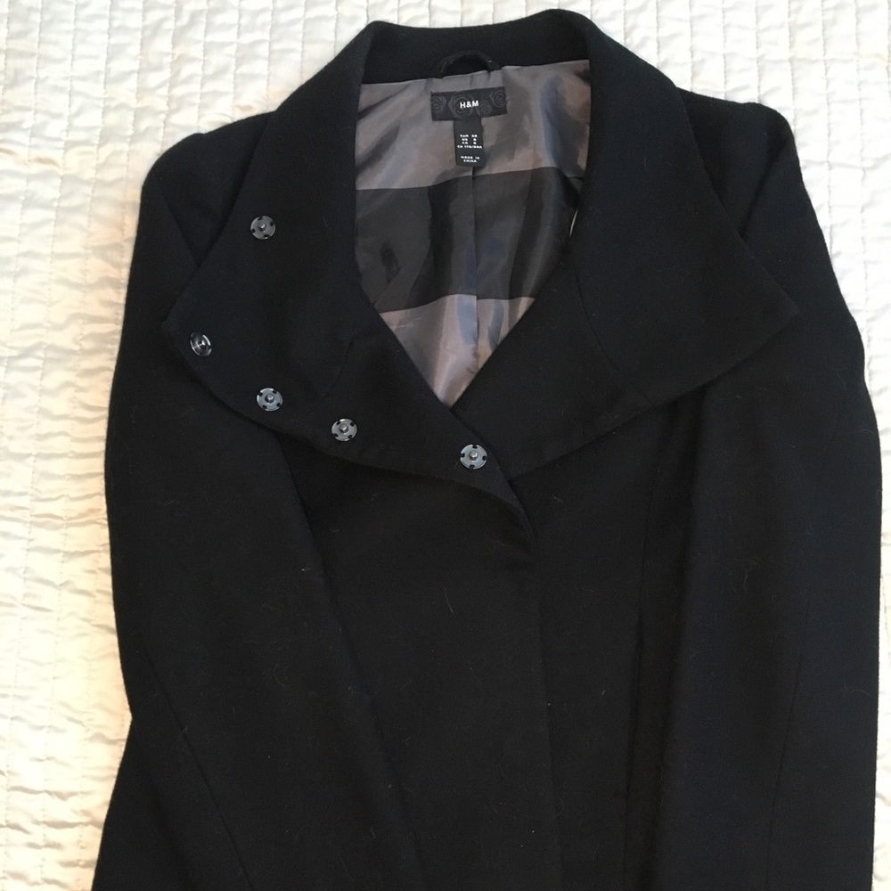 Like new double breasted multi-way coat from h&m